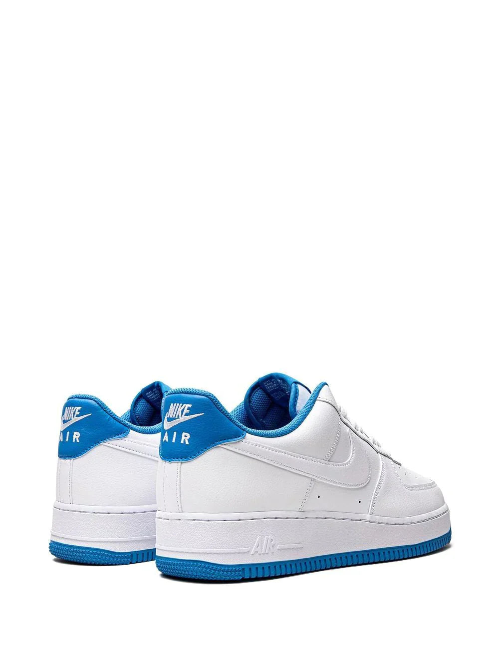 NIKE KIDS AIR FORCE 1 ''WHITE/LIGHT PHOTO BLUE'' SNEAKERS