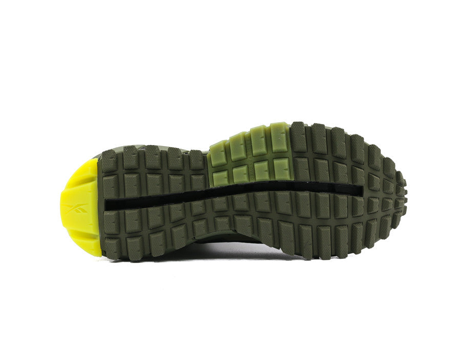 REEBOK ZIG KINETICA EDGE 'ARMY GREEN' SNEAKERS