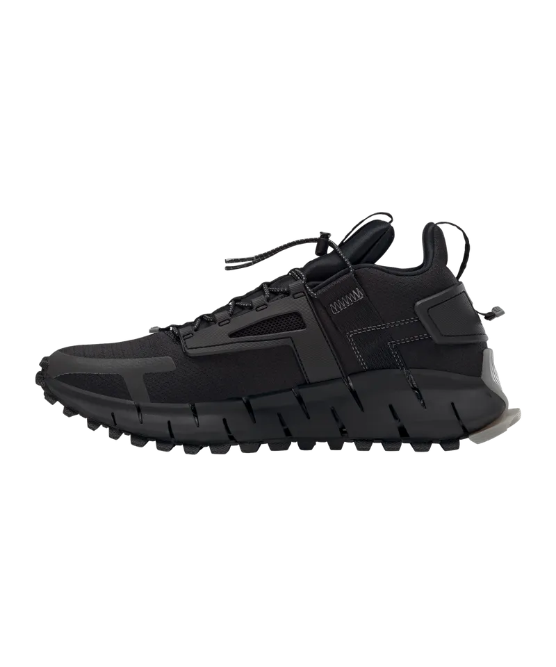 REEBOK ZIG KINETICA EDGE BLACK SNEAKERS