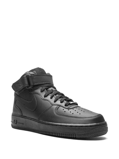 NIKE AIR FORCE 1 MID '07 ''TRIPLE BLACK'' SNEAKERS