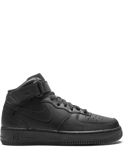 NIKE AIR FORCE 1 MID '07 ''TRIPLE BLACK'' SNEAKERS