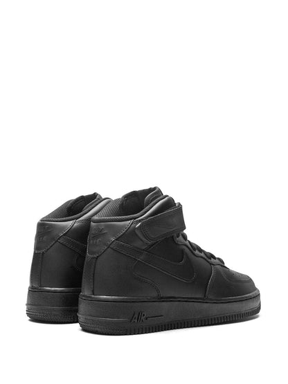 NIKE AIR FORCE 1 MID '07 ''TRIPLE BLACK'' SNEAKERS