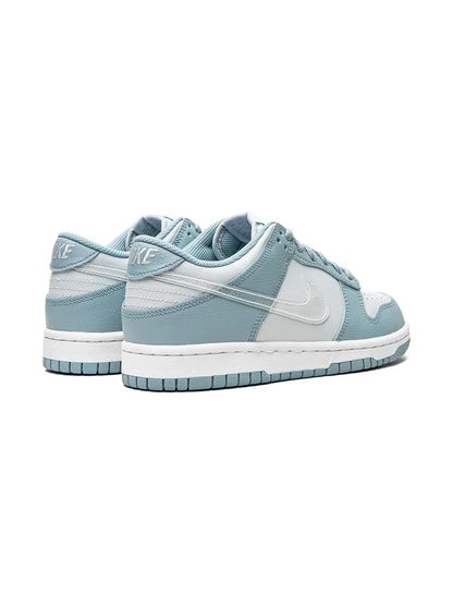 NIKE KIDS DUNK LOW ''CLEAR SWOOSH/BLUE" SNEAKERS