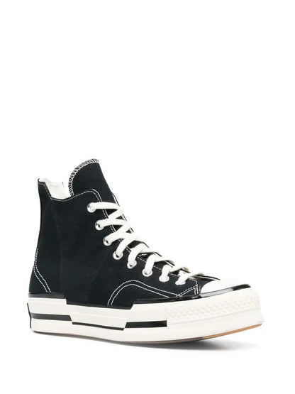 CONVERSE CHUCK 70 PLUS EGRET HIGH-TOP SNEAKERS