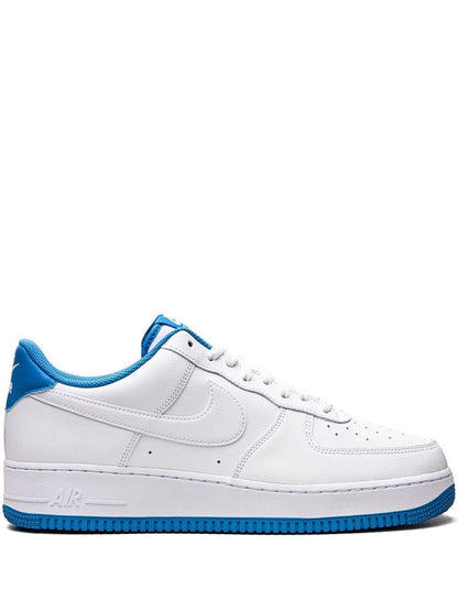 NIKE KIDS AIR FORCE 1  ''WHITE/LIGHT PHOTO BLUE'' SNEAKERS