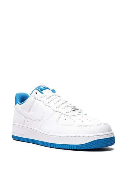 NIKE KIDS AIR FORCE 1  ''WHITE/LIGHT PHOTO BLUE'' SNEAKERS