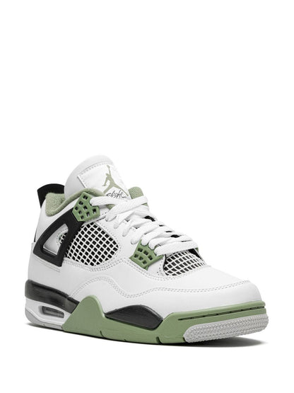 KIDS AIR JORDAN 4 RETRO ''OIL GREEN'' SNEAKERS