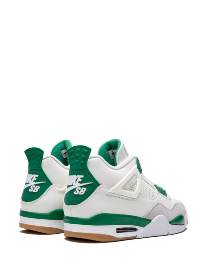 KIDS AIR JORDAN 4 SB RETRO ''PINE GREEN'' SNEAKERS
