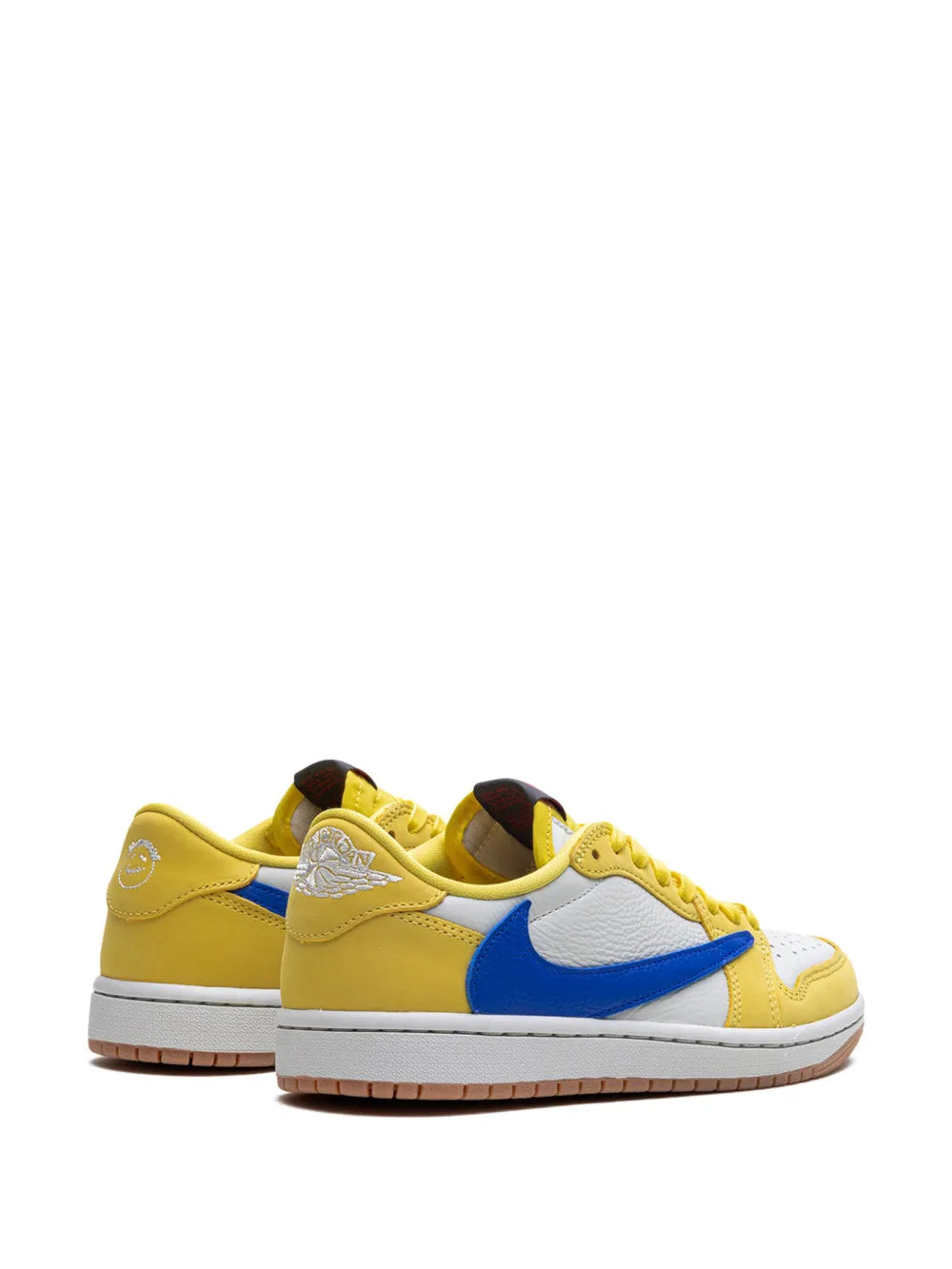 NIKE AIR JORDAN 1 X TRAVIS SCOTT RETRO LOW ''CANARY'' SNEAKERS