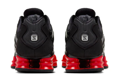 SKEPTA  X NIKE SHOX TL ''BLACK/METALLIC SILVER-UNIVERSITY RED'' SNEAKERS