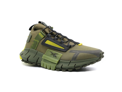 REEBOK ZIG KINETICA EDGE 'ARMY GREEN' SNEAKERS