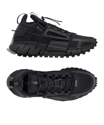 REEBOK ZIG KINETICA EDGE BLACK SNEAKERS