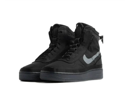 NIKE AIR FORCE 1 SHELL CARGO BLACK