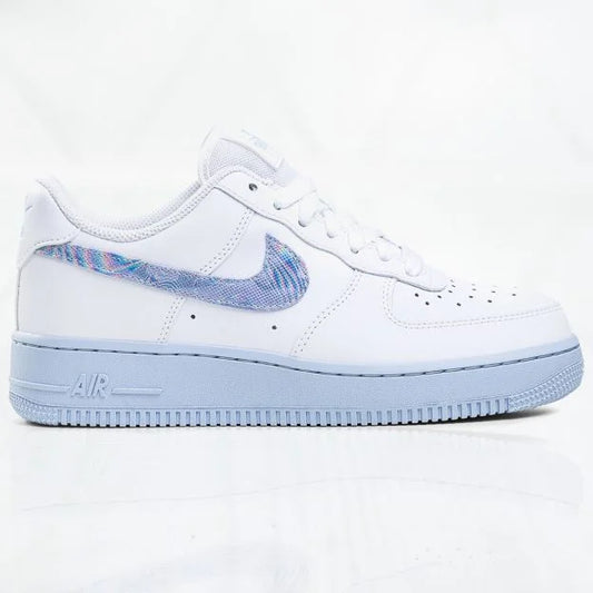 NIKE AIR FORCE 1 ''HYDROGEN BLUE PSYCHADELIC '' SNEAKERS