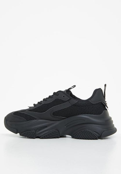 STEVE MADDEN ''POSSESSION BLACK'' SNEAKERS