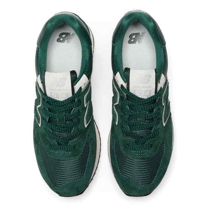 NEW BALANCE 574+ GREEN SNEAKERS